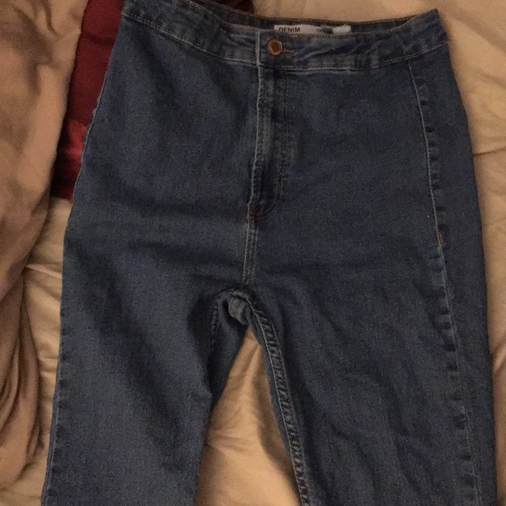 Bershka high waisted jeans